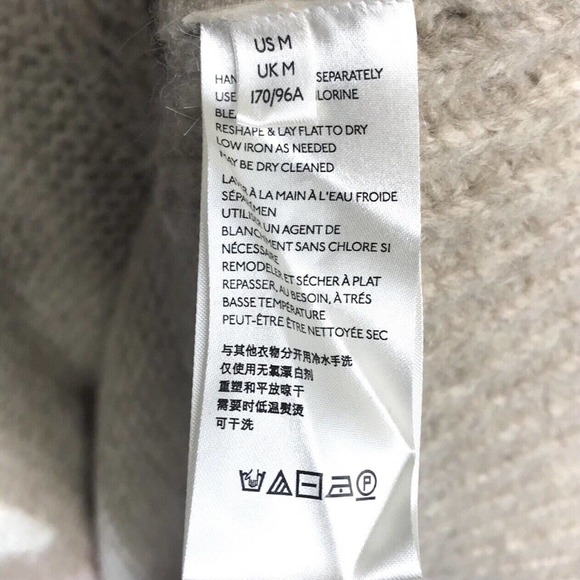 Free People Fine Time Stripe Latte Cardigan Beige & White - Picture 6 of 7